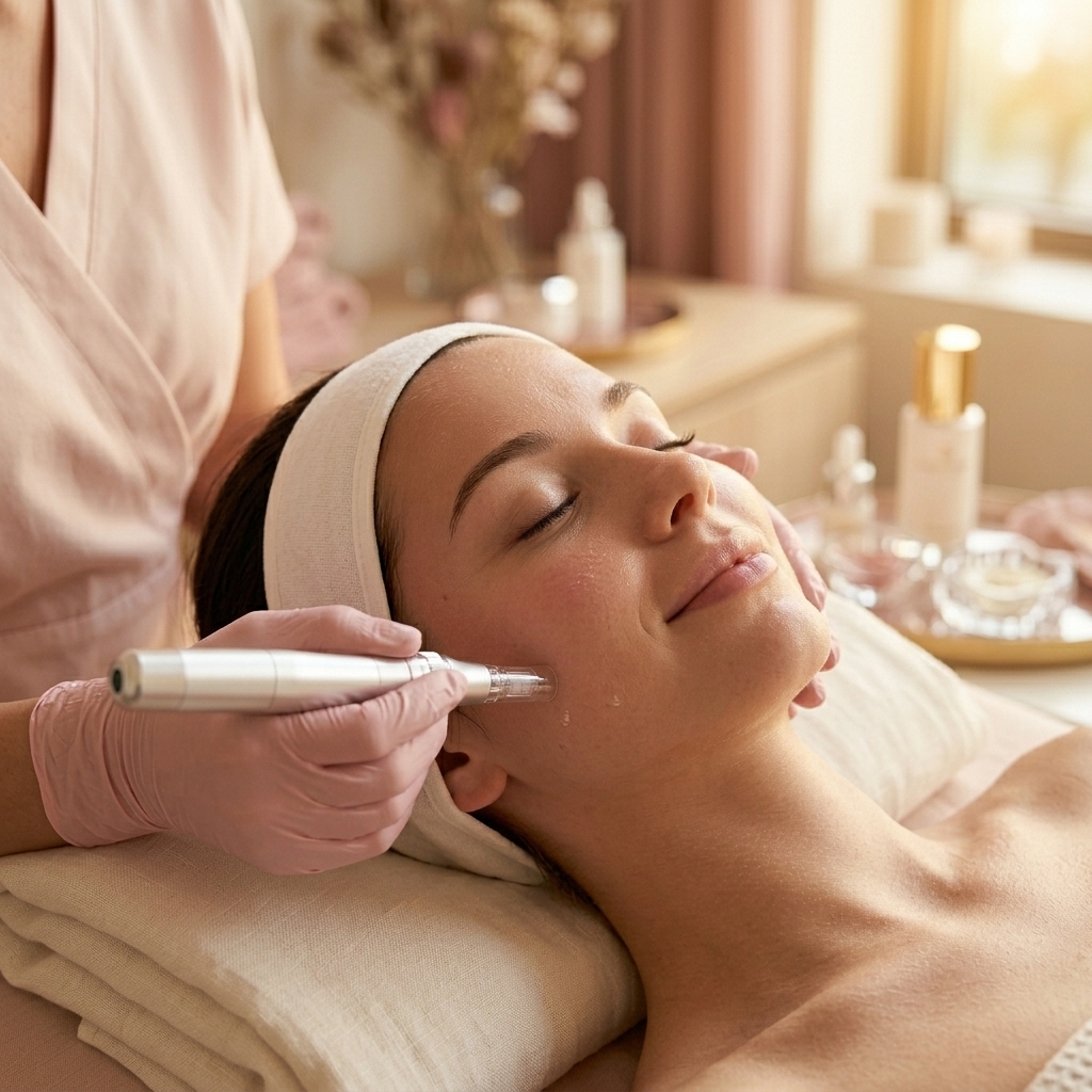 Procedimento de microagulhamento com dermapen